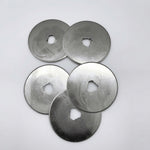 Replacement stainless steel blades for leather