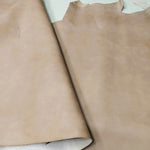 Piel de ternera semi engrasada marrón