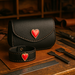 ❤️ Fornituras de Corazón Esmaltadas en Rojo – El Detalle que Enamora tus Diseños