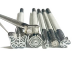 Offer Kit of 20 Stamps of Different Shapes for Making Leather Crafts