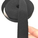 🧵 Cinta de algodón Premium de 30 mm para asas y cinturones. (1 Unidad = 1 Metro)