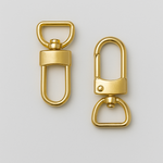 Mosquetón en Oro Fino – Elegancia y resistencia para creaciones artesanales de alta calidad