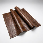 Light Violet Engraved Calf Tanning - Ideal for Crafts and Handmade Leather Goods