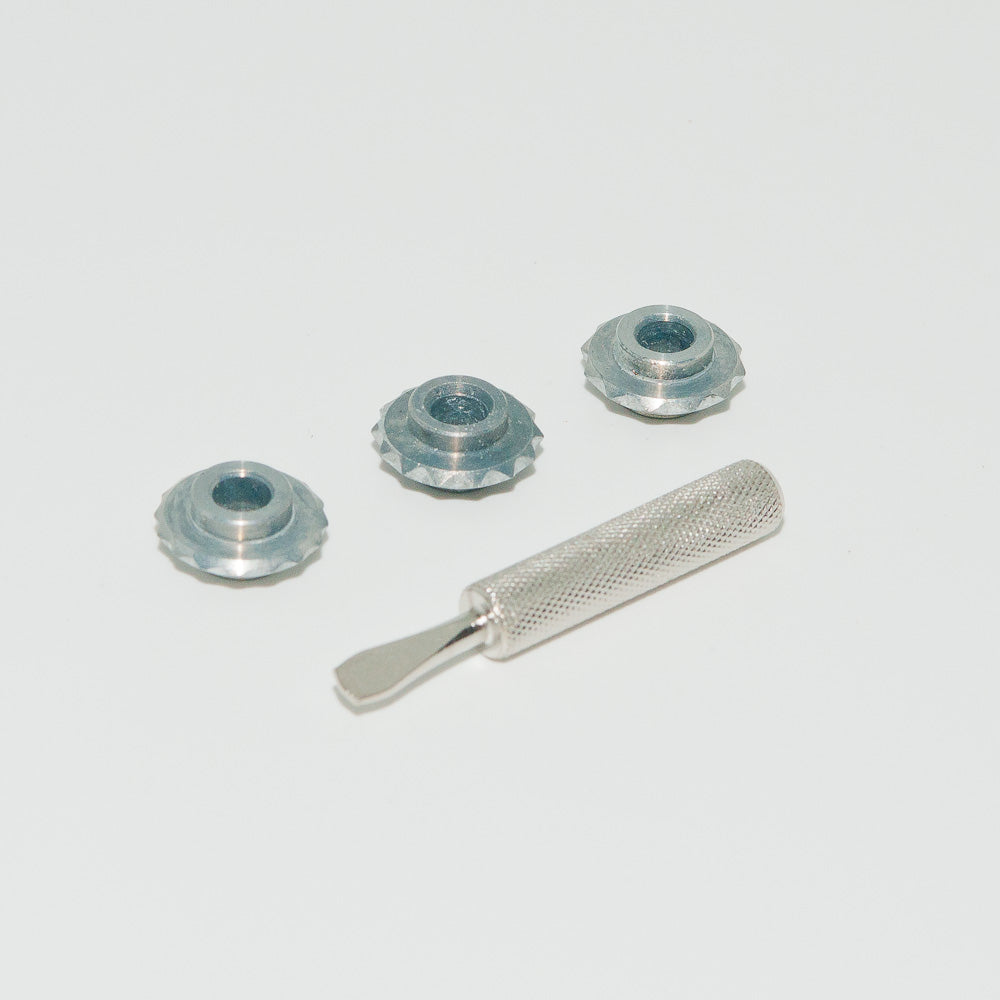 Stitch marking wheel for leather