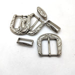 🔥 Hebilla y Pasador Modelo Vaquero – Para Cintas de 25 mm 🔥