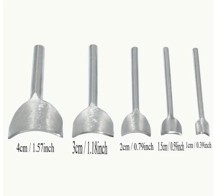 Oferta Juego de 5 Perforadoras para Artesanía en Cuero: Precisión y Durabilidad para tus Proyectos 🛠️✨