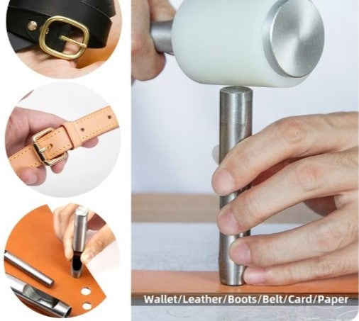 Pack of 6 Special Punches for Leather