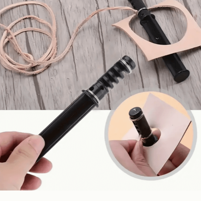 ✂️ Sacatiretas para Cuero con Cuchilla de Acero Reforzado