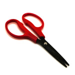 Leather and fabric cutting scissors