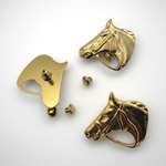 Caballo en Oro Fino – Un Toque de Distinción para tus Accesorios Artesanales 🐎✨