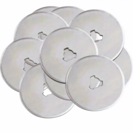 Replacement stainless steel blades for leather