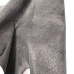 Curtido en Oferta: Cuero de Calidad Premium Grabado en Gris Marengo para Artesanía