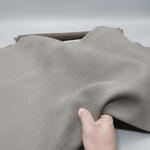 Water-repellent Nubuck Tanning in Military Green - Ideal for Leather Crafts