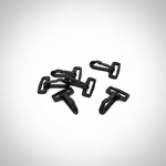 Black Plastic Carabiner for 30mm Webbing - Strong and High Quality