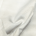 Cuero de Alta Calidad en Color Blanco Roto con Estampaciones a Rombos: Elegancia y Distinción para tus Manualidades