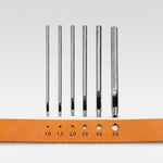 Pack of 6 Special Punches for Leather
