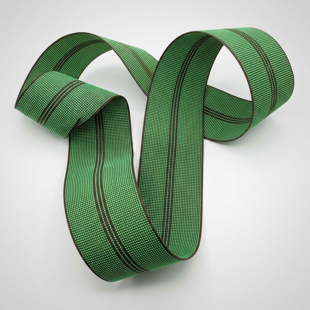 Special elastic webbing for upholstery