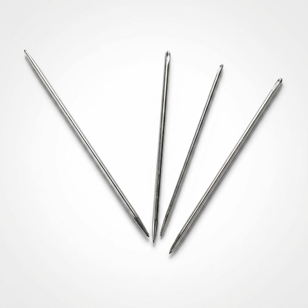 High Quality Stainless Steel Needles for Sewing Leather - Made in Spain