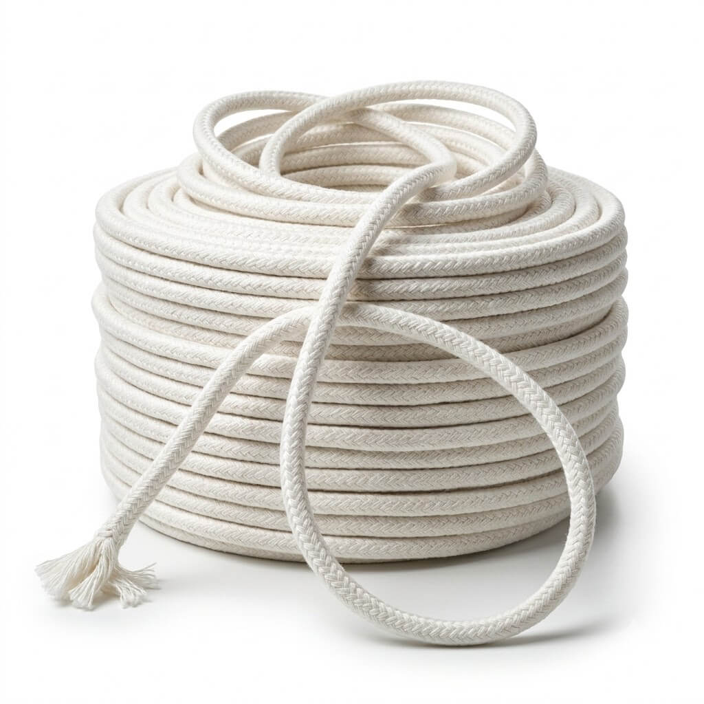 🧶 Cordón de Algodón 100% de 6 mm – Calidad Premium Fabricada en España