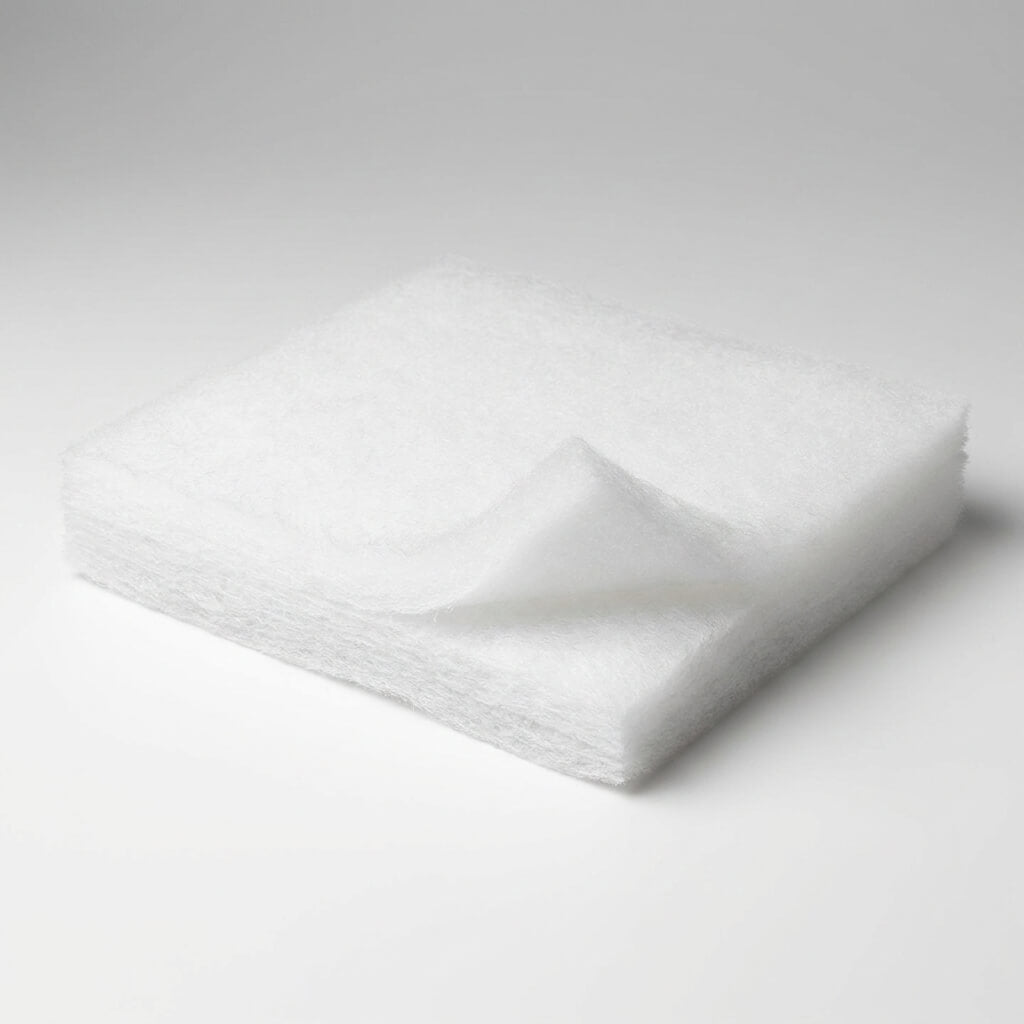 Synthetic fiber. Wadding 