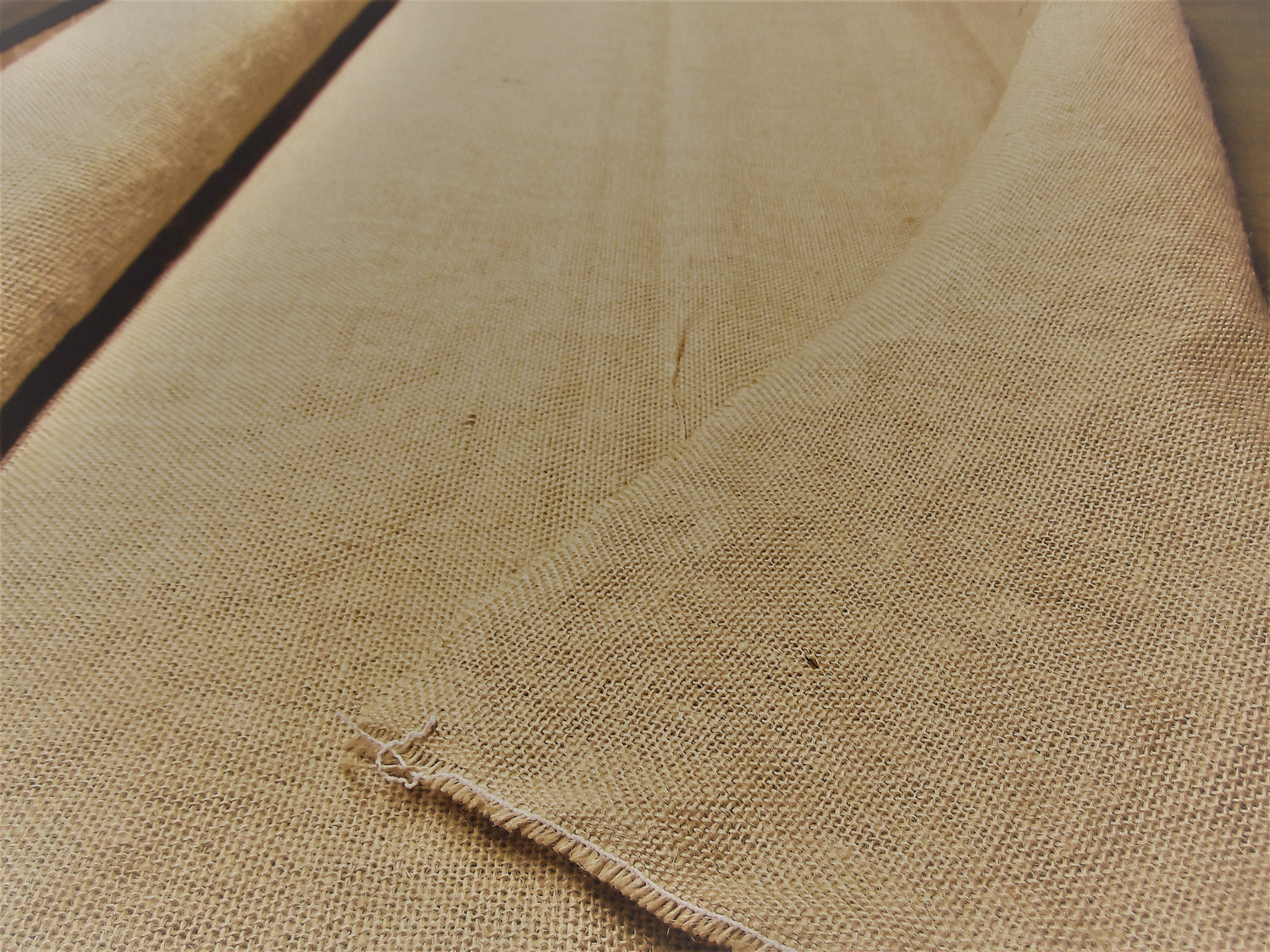 Toile de jute naturelle