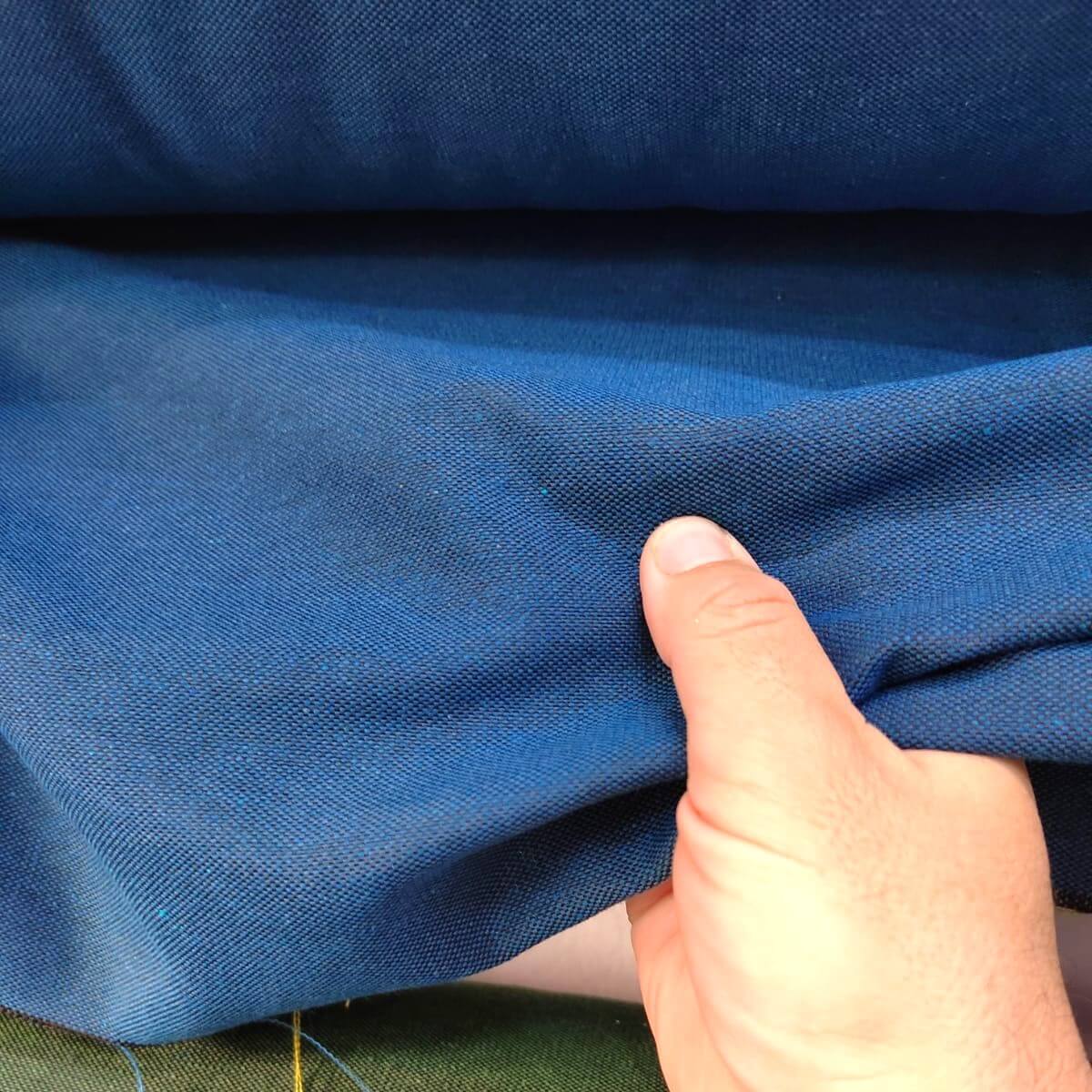 Lonetas de colores de de doble ancho para tapicería y marroquinería
