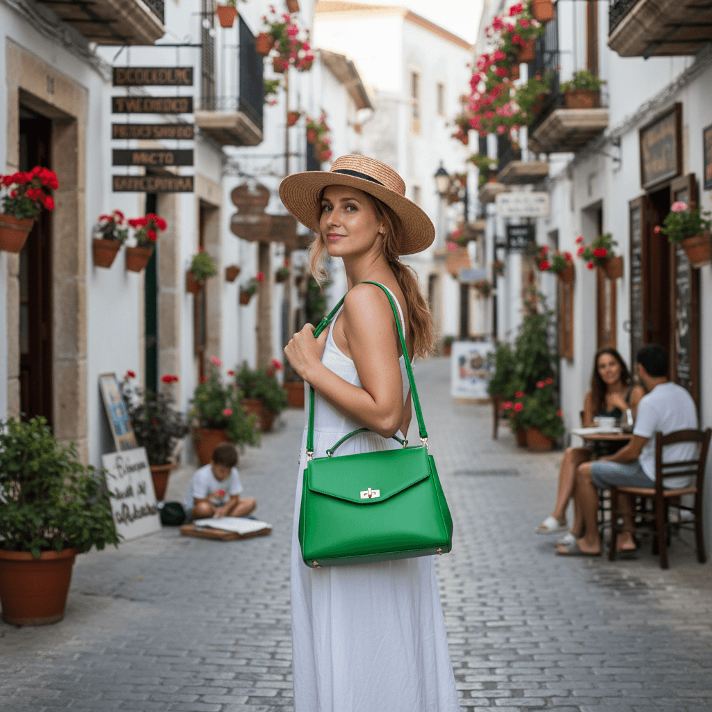 Cuero Premium Verde – Natural, elegante y pensado para creaciones con personalidad