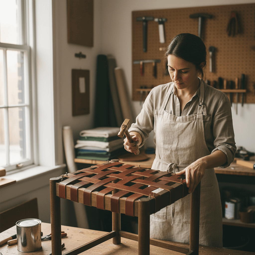 Tiras de cuero especial para catret – Tradición, resistencia y belleza artesanal