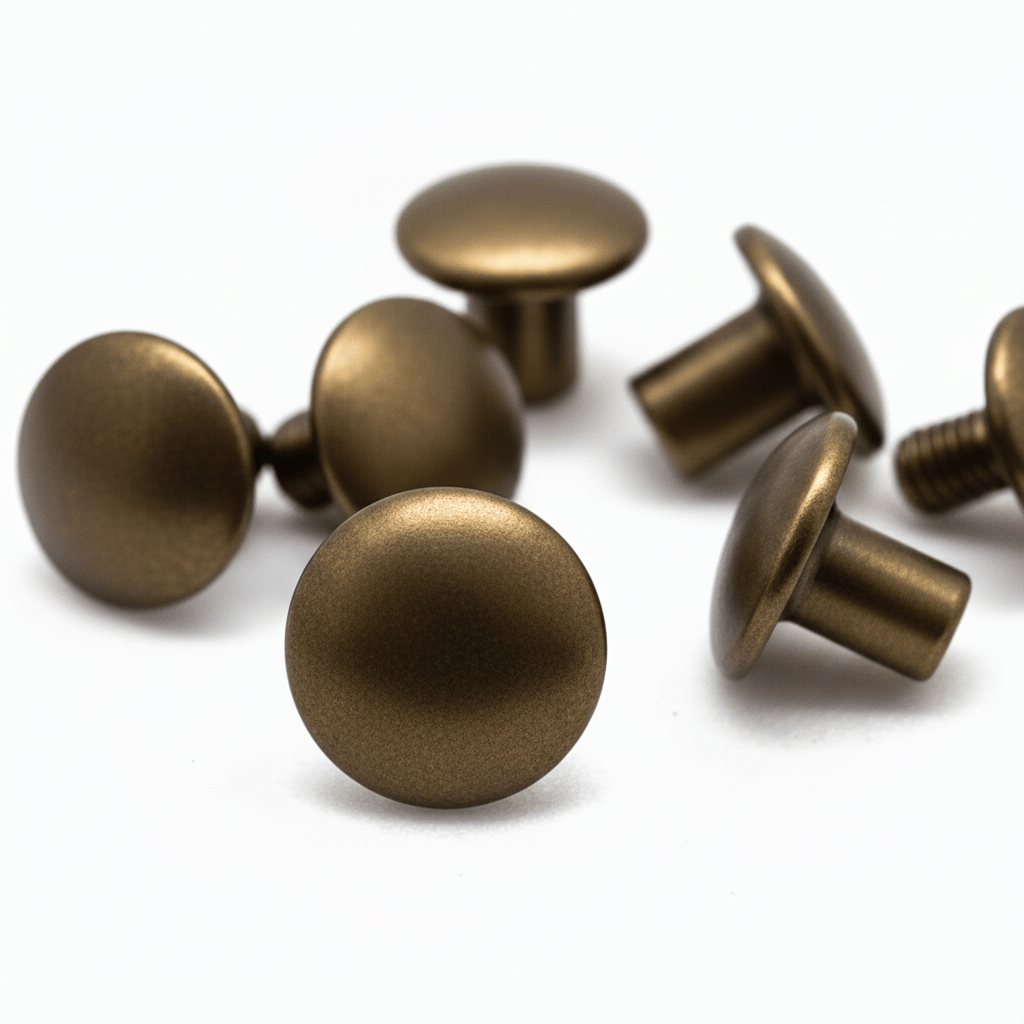 Tornillos para Cinturón con Acabado en Níquel y Oro Viejo: Durabilidad y Estilo