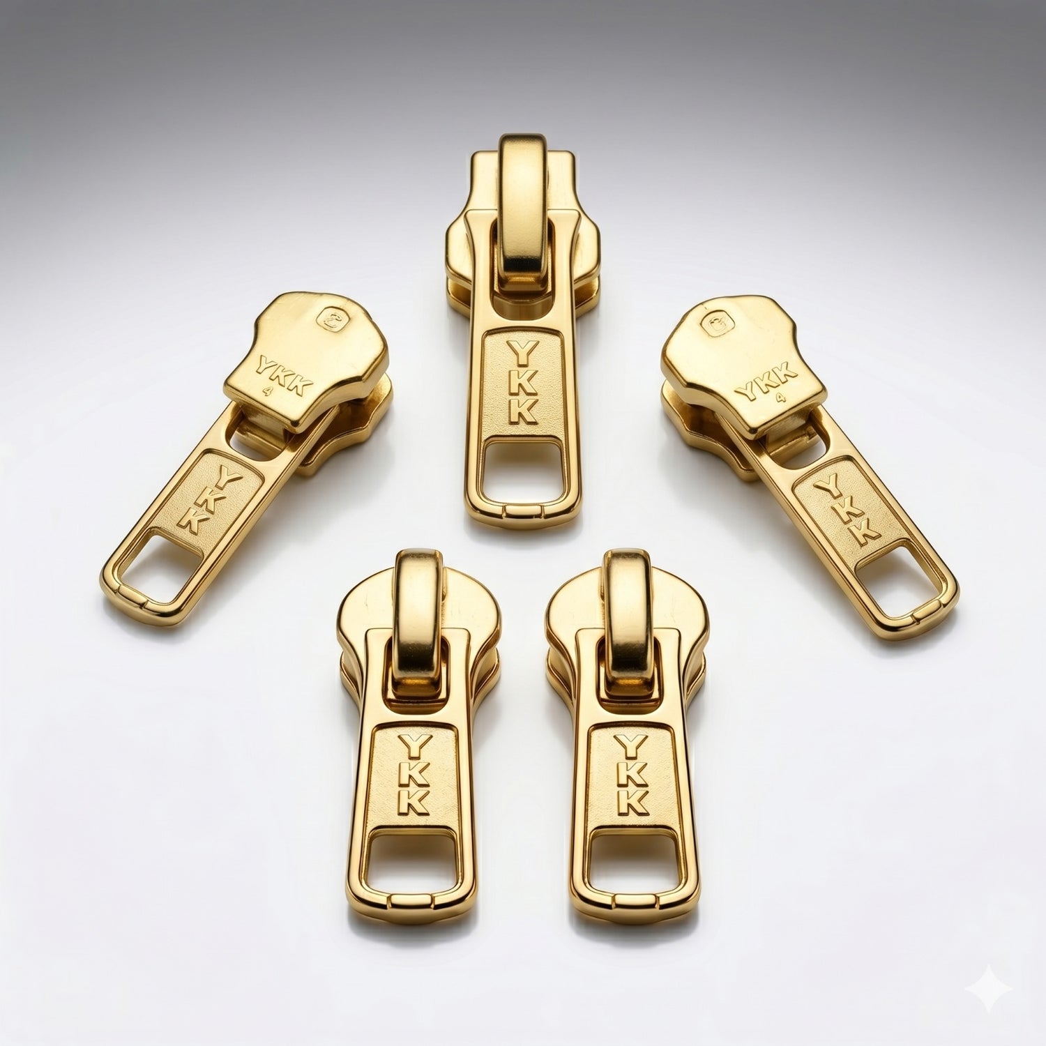 Cursores automáticos para cremallera metálica modelo YKK.