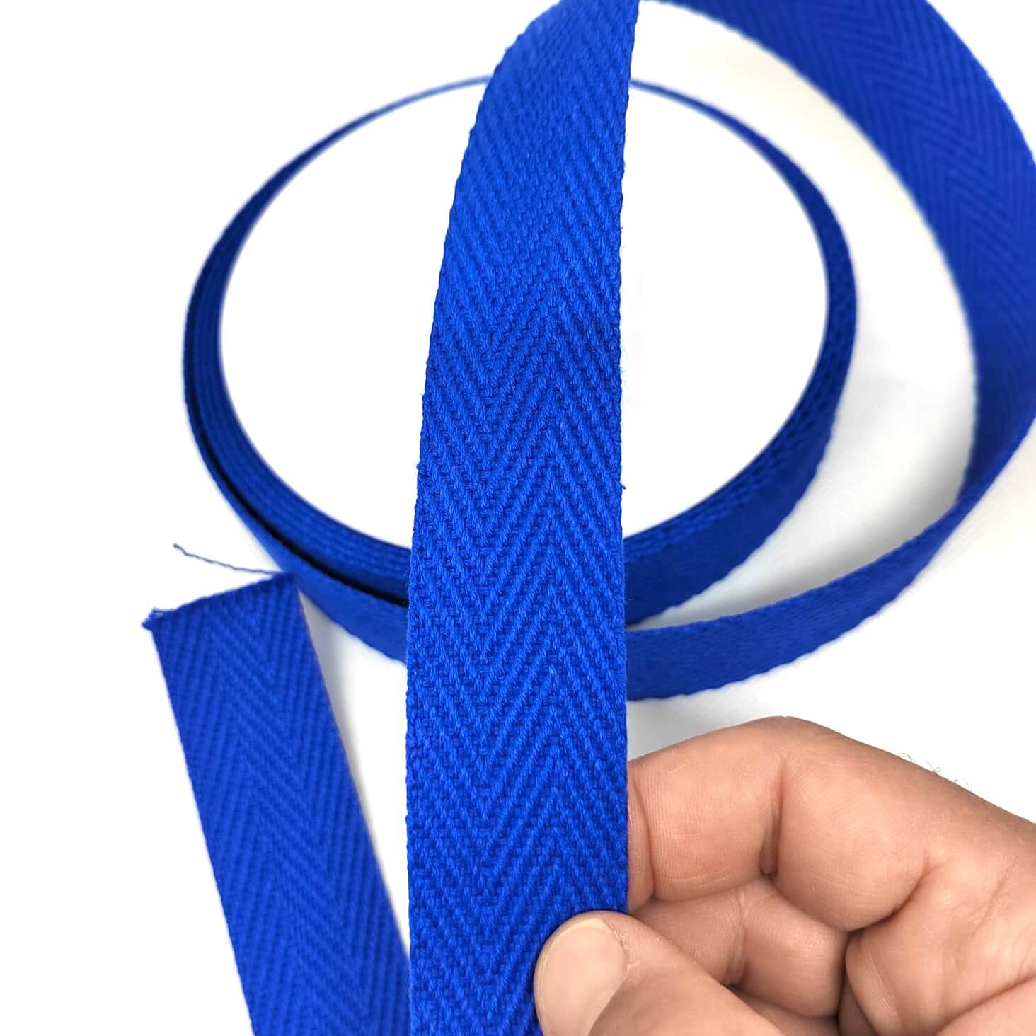 🧵 Cinta de algodón Premium de 30 mm para asas y cinturones