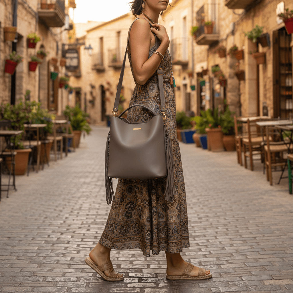 Cuir de veau marron foncé