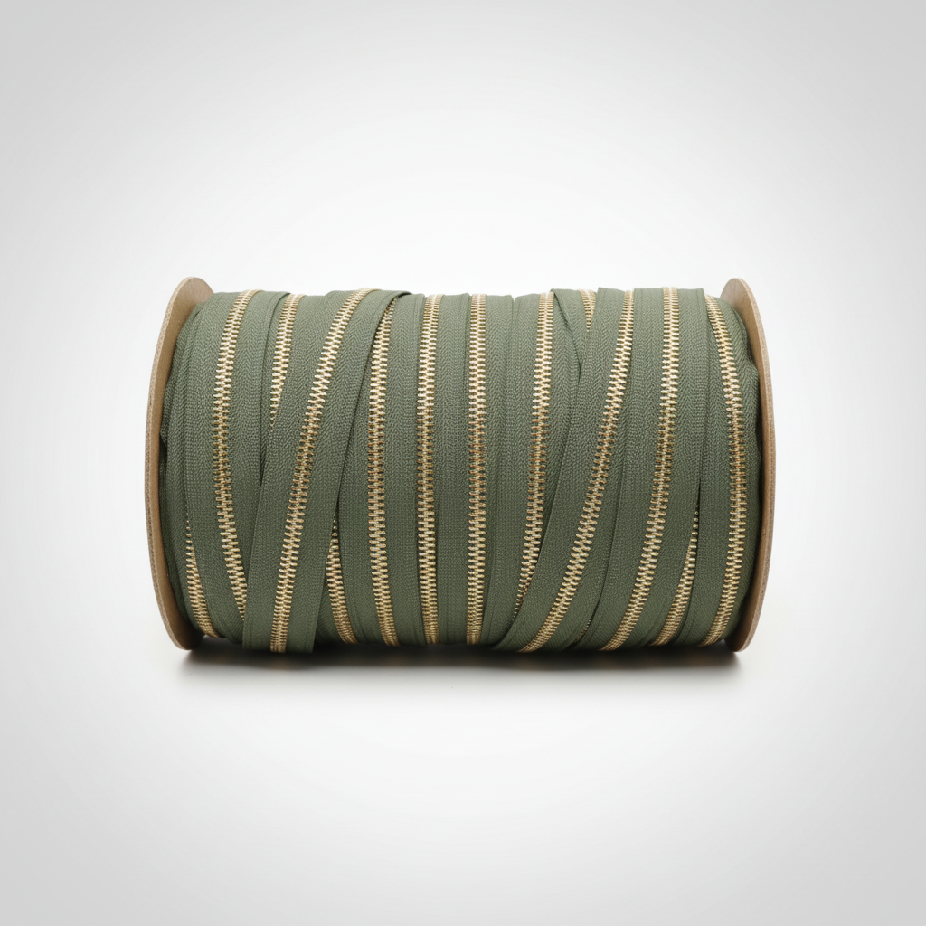 YKK brass zipper mesh 5