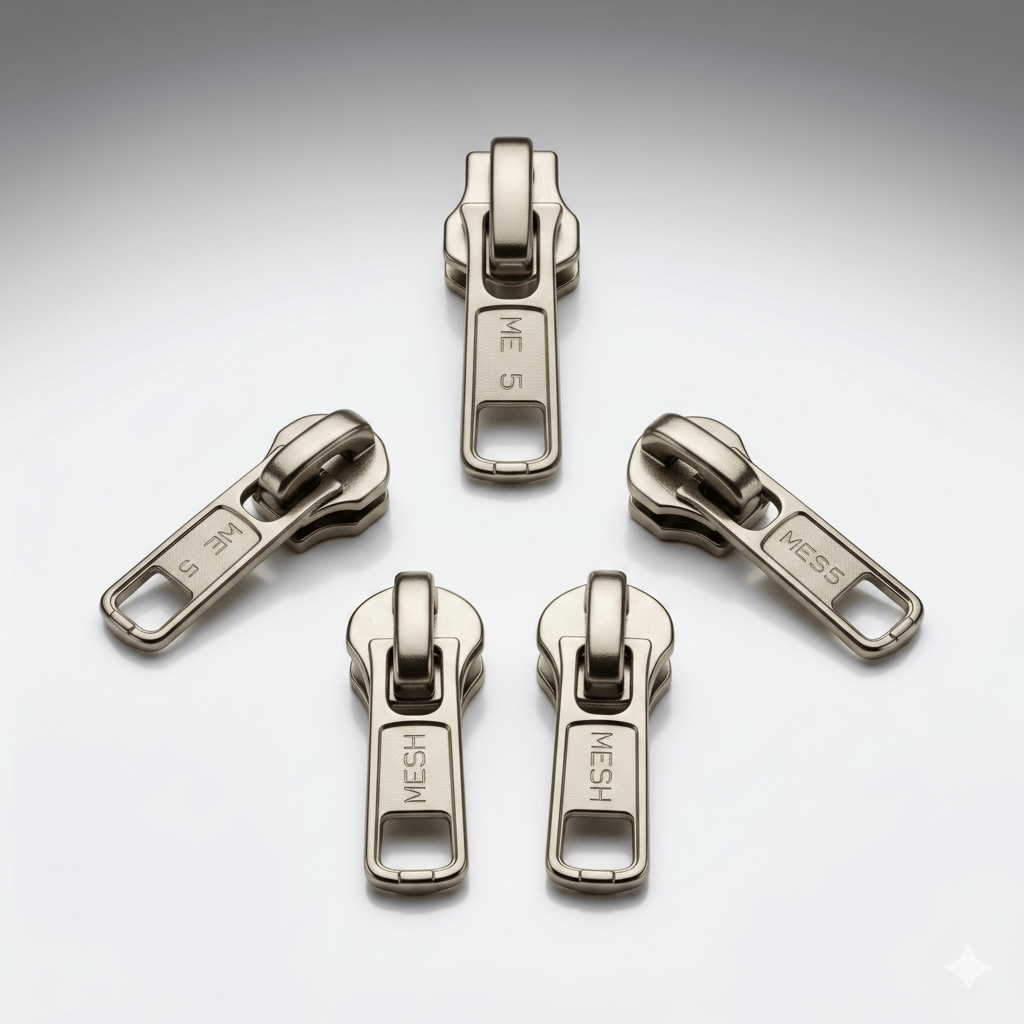 Cursores automáticos para cremallera metálica modelo YKK.