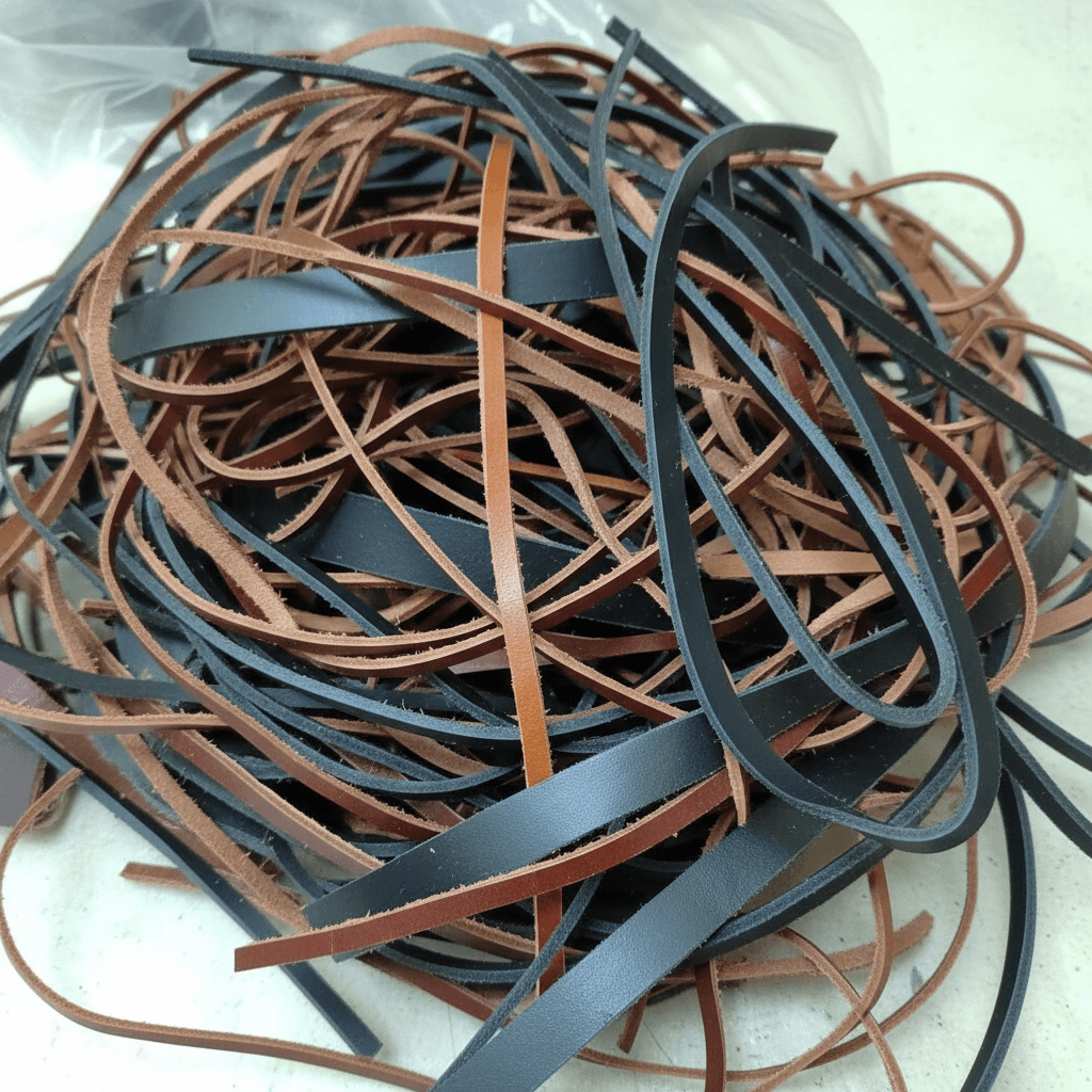 Pack en oferta de tiras de cuero premium para manualidades