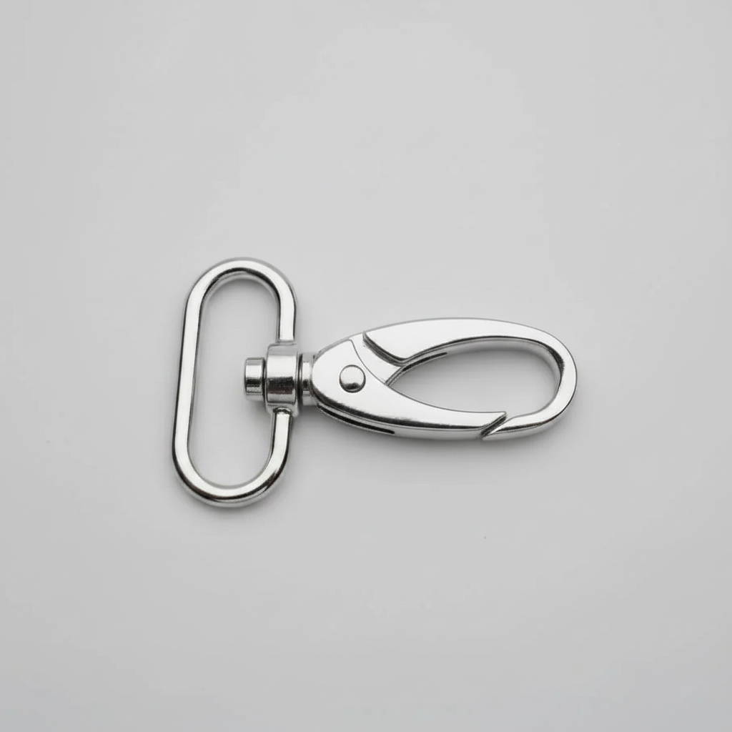 Mosquetón para cinta de 30 mm – Elegancia, resistencia y acabado profesional