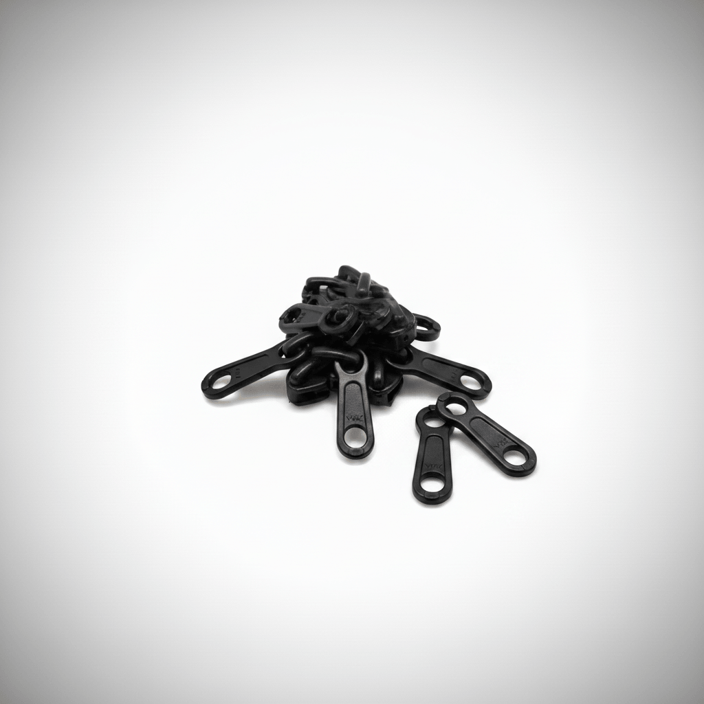 Cursor invisible YKK de plástico para cremallera nylon malla 5🌟