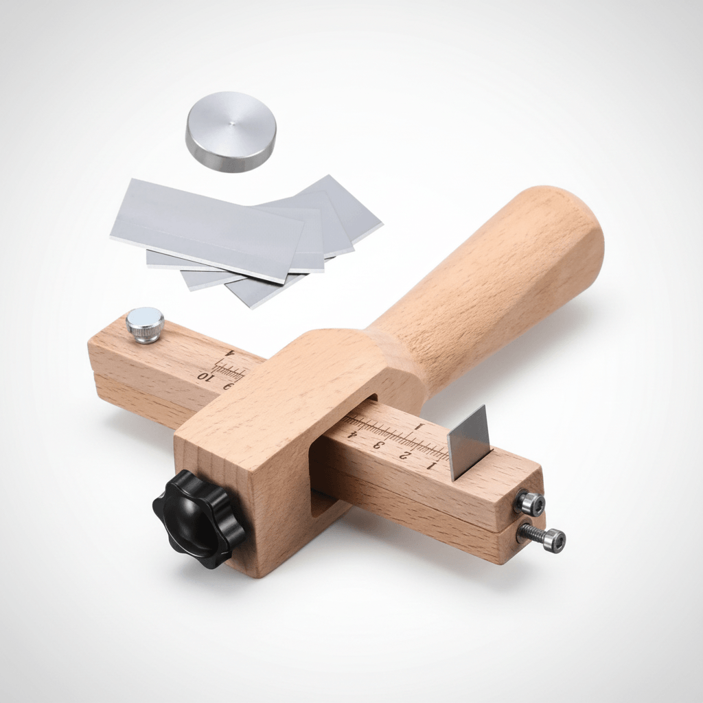 ✂️ Corta Tiras de Madera Especial para Cuero de Alta Calidad