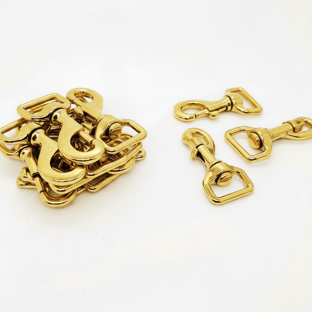 20mm Brass Carabiner. Does not rust