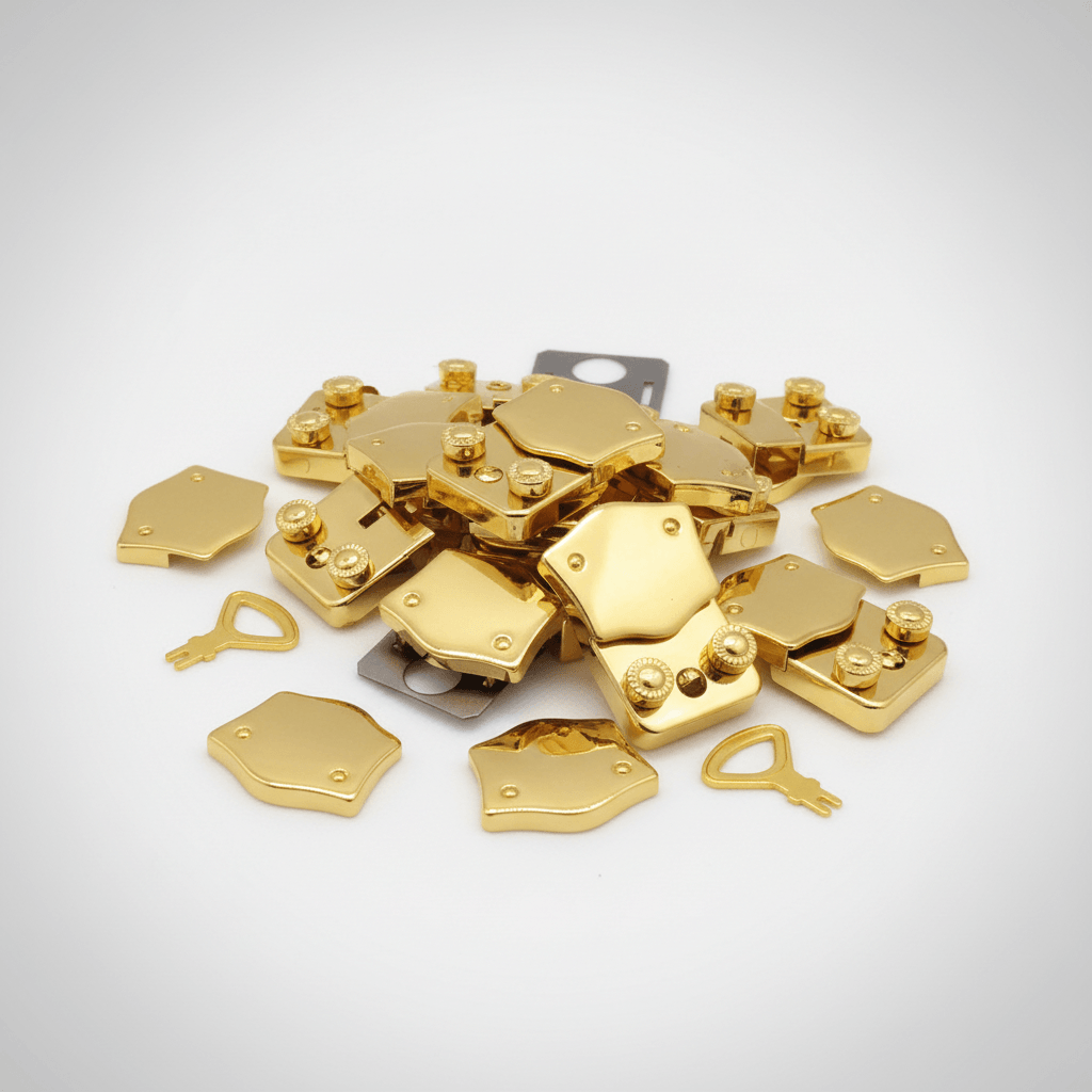 Cierre vintage oro fino
