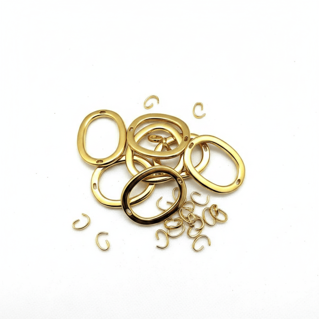 Pack exclusivo de 4 abalorios en oro fino