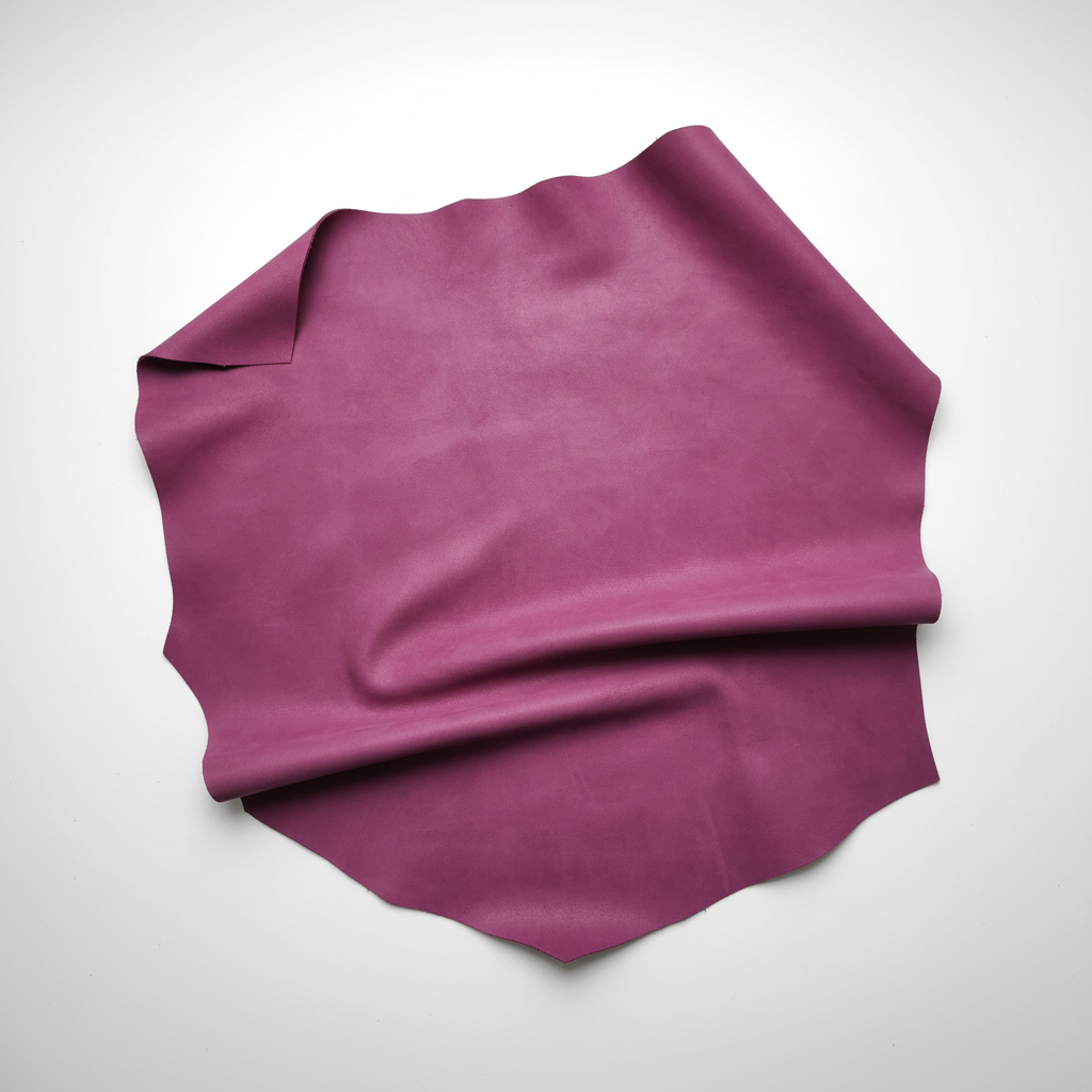 🌟 Cuero de Ante Suave Color Bougainvillea: Elegancia y Calidad en tus Proyectos.