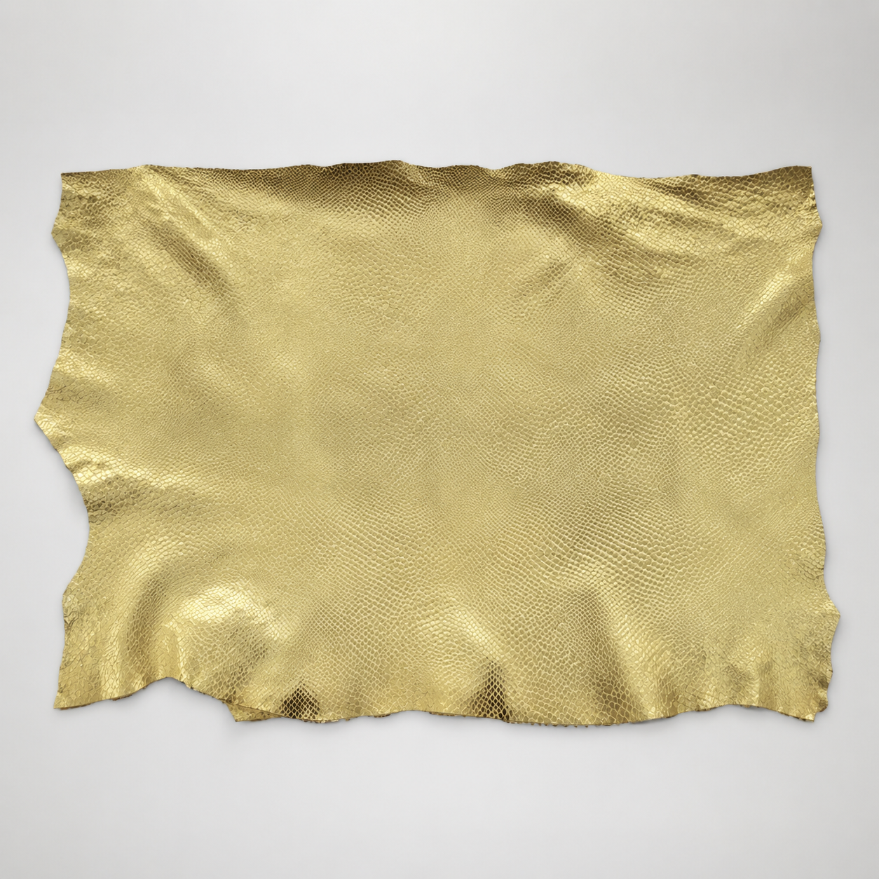 ✨ Cuero Oro con Grabado Serpiente · Elegancia que se siente
