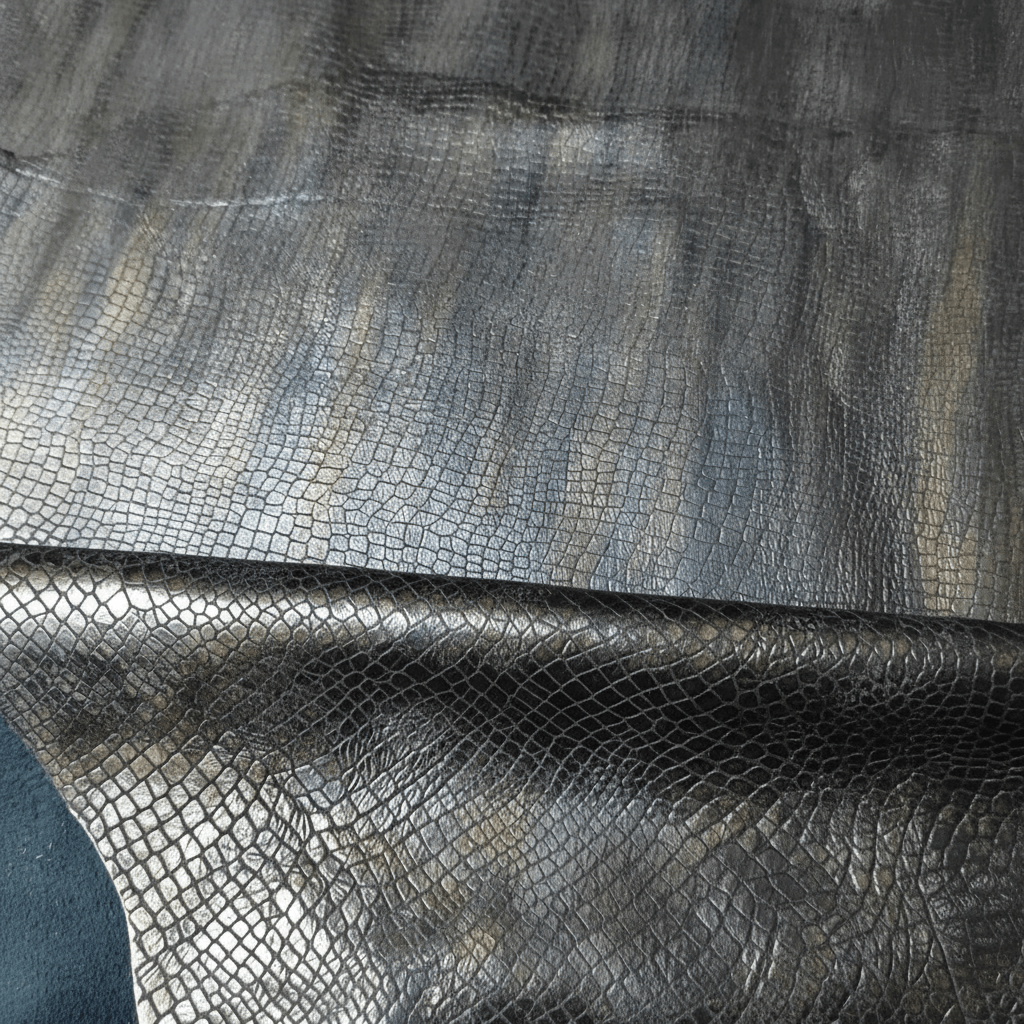 ✨ Cuero grabado negro y cobre – Elegancia y calidad para artesanos exigentes 🏆
